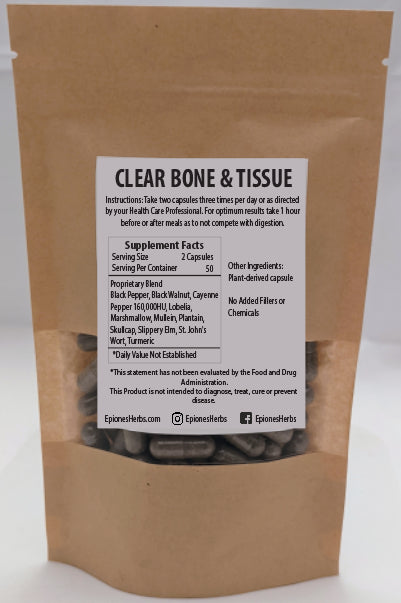 Clear Bone & Tissue