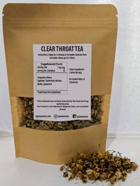 Clear Throat Tea